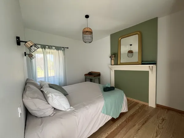 Chambre double rez de chaussée