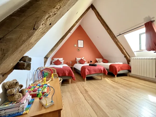 Couchage en plateau mezzanine (dortoir)
