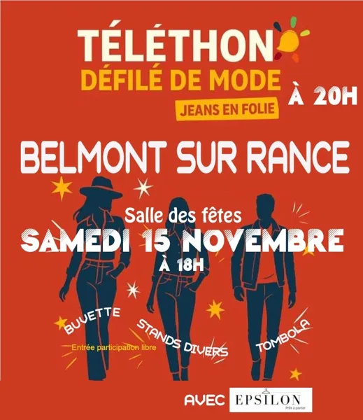 Soirée Défilé pour le Téléthon