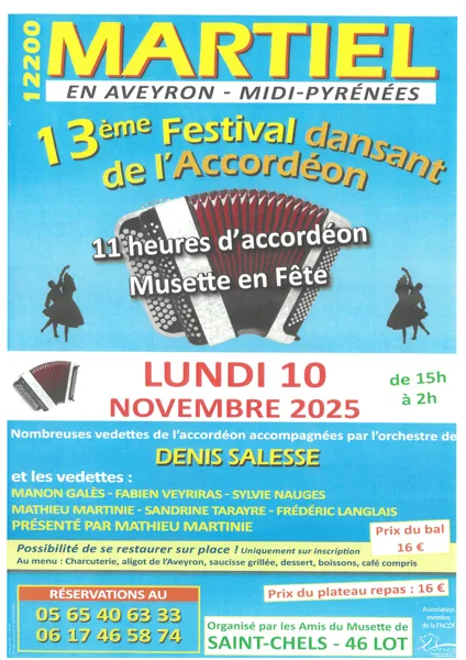 13ème Festival dansant de l'accordéon