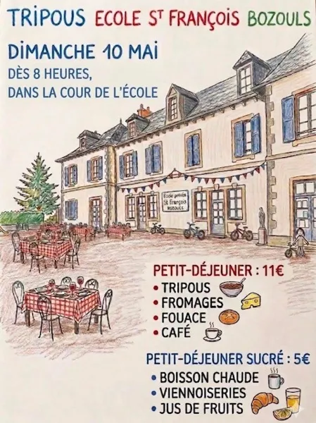 Petit déjeuner Tripous