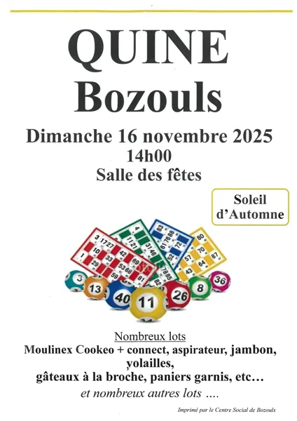 Quine Soleil d'automne