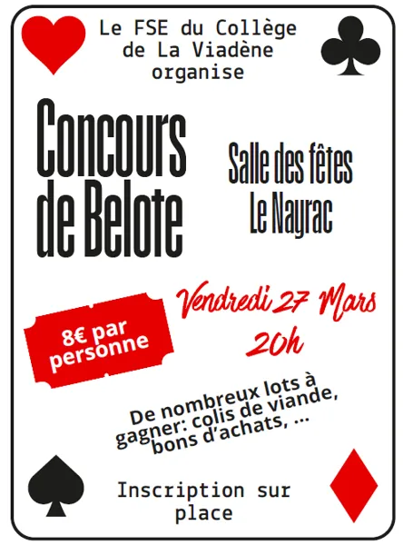 Concours de Belote