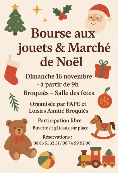 Bourse aux jouets et Marché de Noël