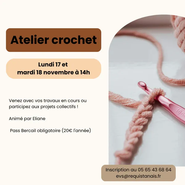 Atelier crochet