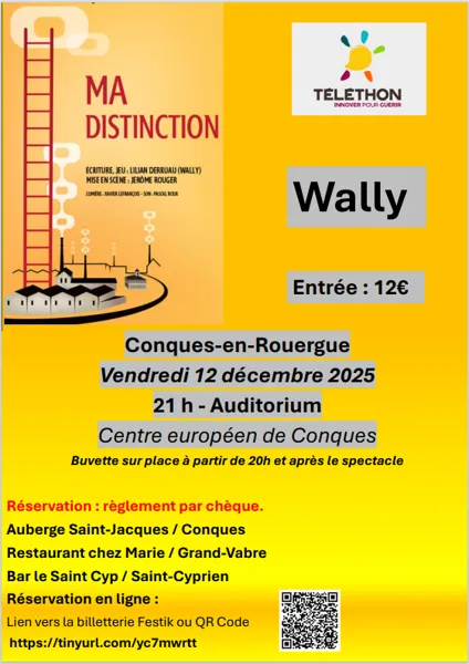 Conques : Spectacle Wally