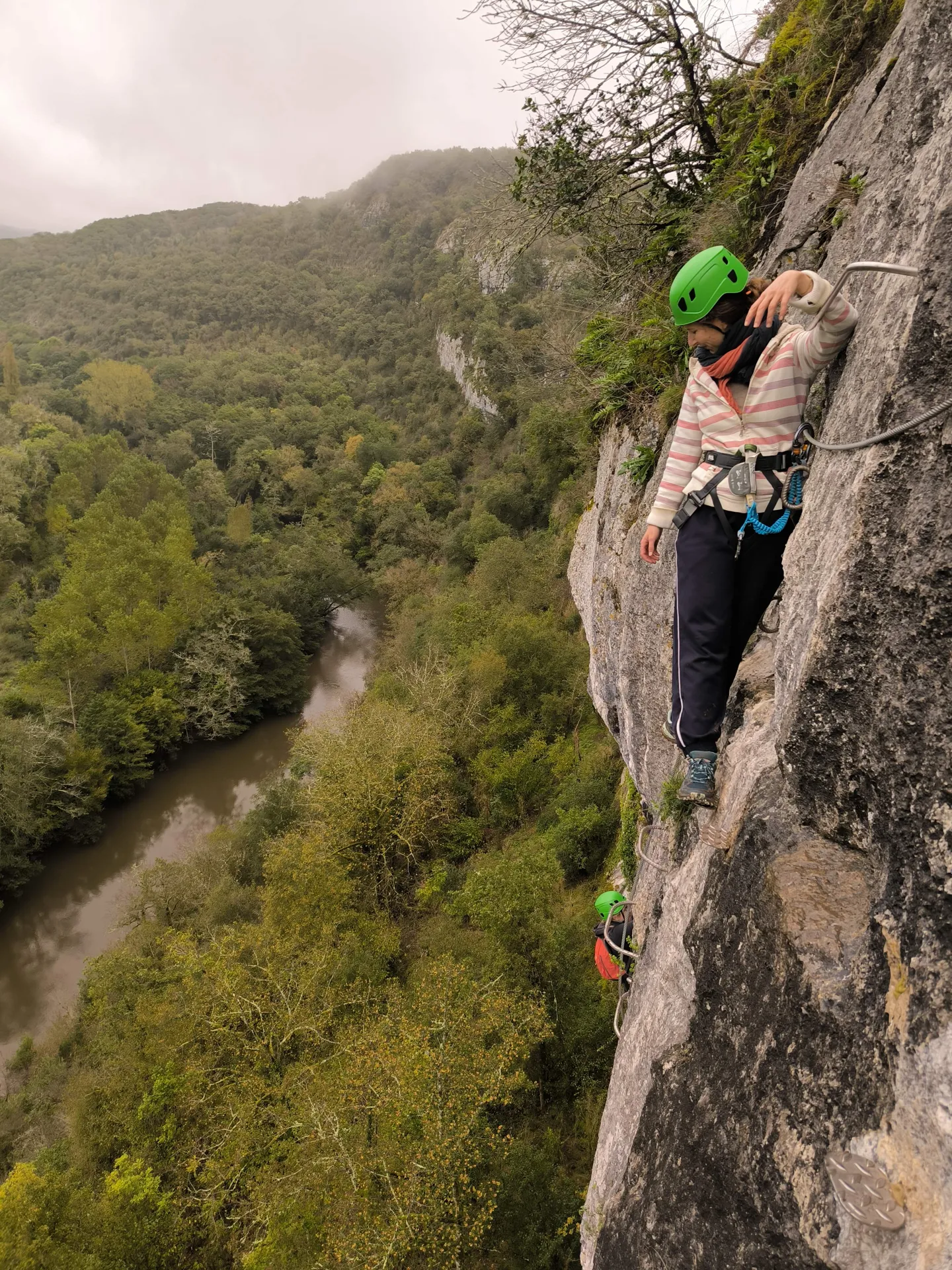 Via ferrata du Liauzu Vallée du Célé, Nicolas Daniel