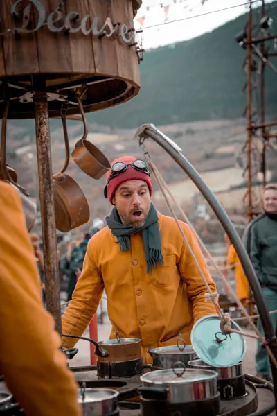 Festival Bonheurs d'Hiver - Spectacle de feu 