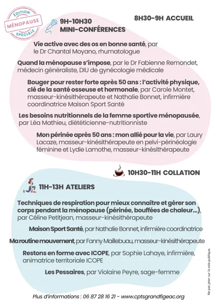 Journée activité physique & femme à Capdenac-Gare