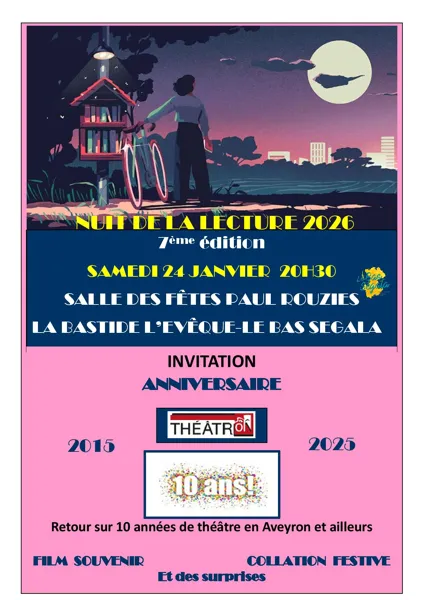 Nuit de la lecture à La Bastide l'Evêque