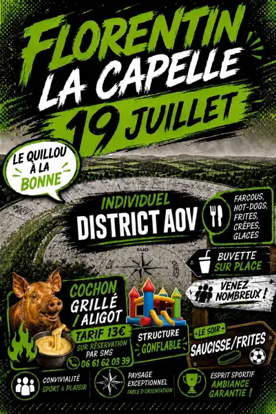 Quilles de 8 - Individuels district AOV