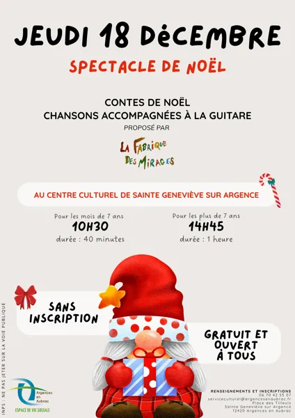 Spectacle de Noël