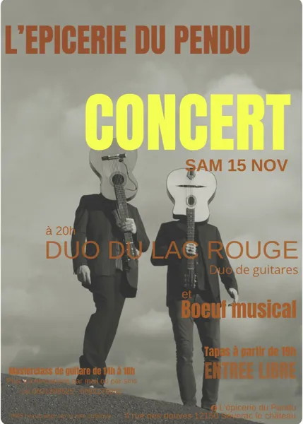 Concert du Duo du Lac Rouge
