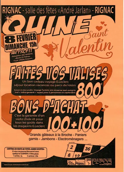 QUINE des Résidents du Foyer Marie Gouyen