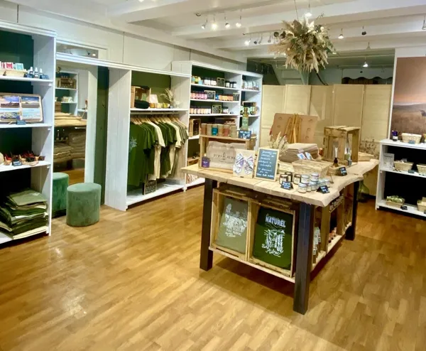 intérieur de la boutique Pure Aubrac, 