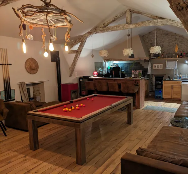 Séjour, salon, Mas des Lumières