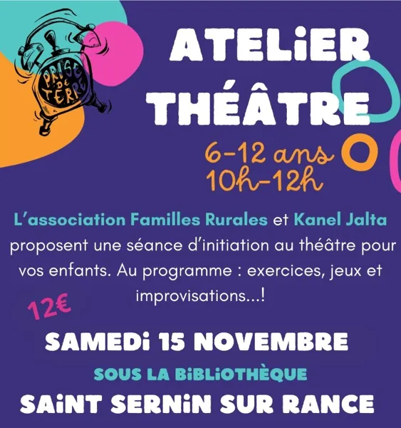 Atelier Théâtre enfants