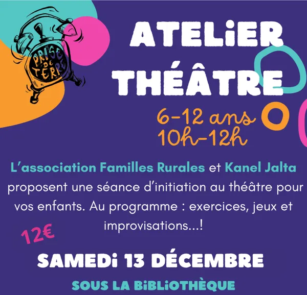 Atelier Théâtre enfants