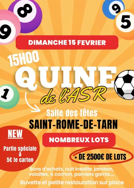 Quine de l'Avenir Saint-Romain