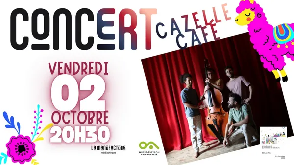BIBLIS EN FOLIE - Concert : Cazelle Café