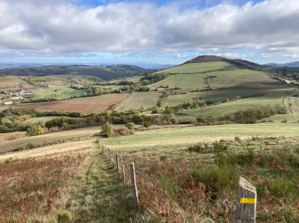 Sentier de randonnée balisé, Rieu F
