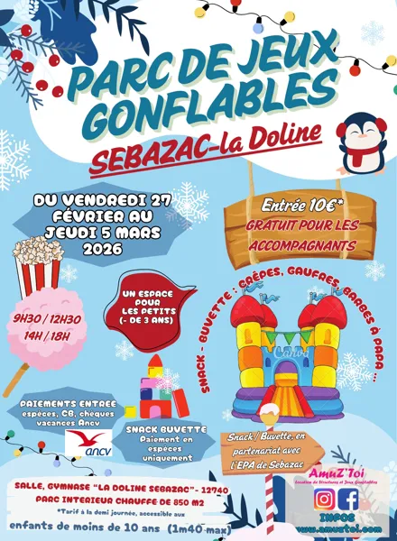 Amuz'toi : Parc de jeux gonflables