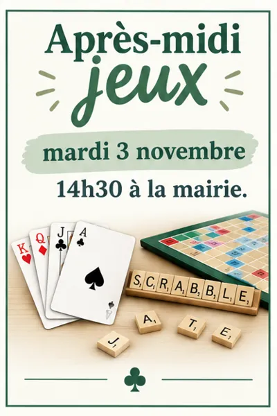 Après-midi jeux