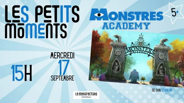 Cinéma : Monstres Academy