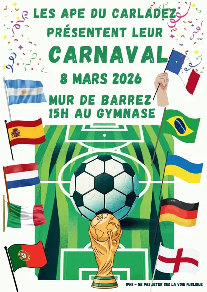 Carnaval des écoles du Carladez à Mur-de-Barrez