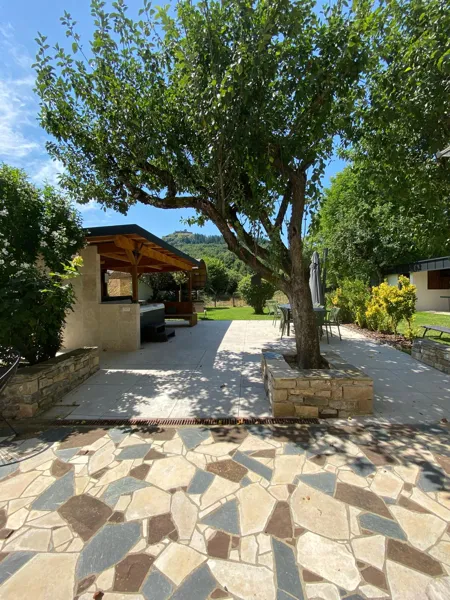 La terrasse/jardin