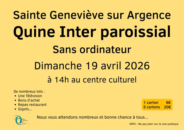 Quine Inter paroissial