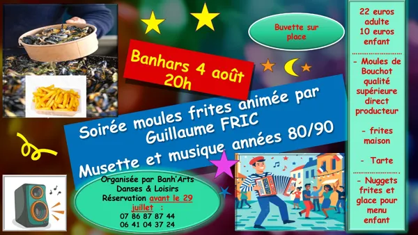 Soirée moules frites