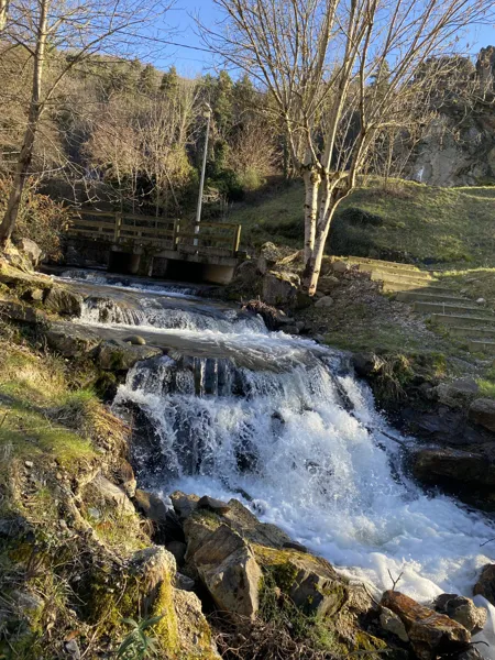 Baignade dans la Dourbie à proximité