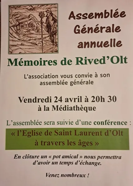 Assemblée Générale de l'association Mémoire de Rive d'Olt