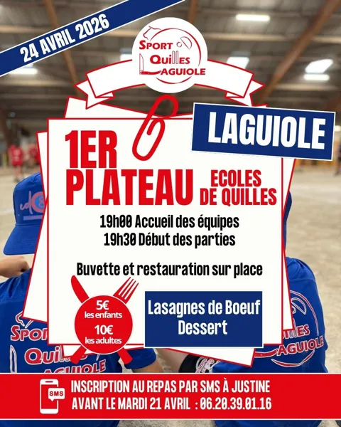 Quilles de 8 - 1er plateau Ecoles de Quilles