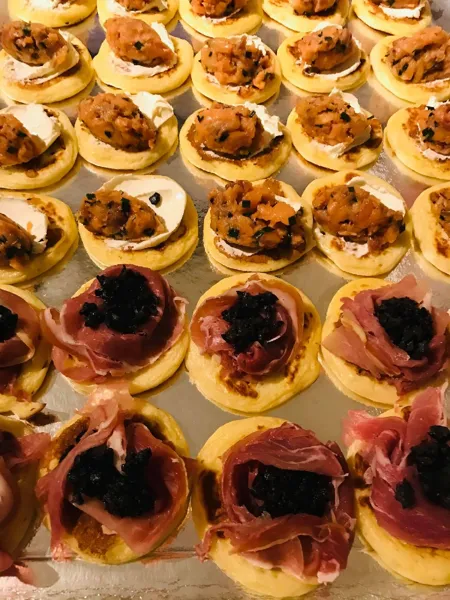 Blinis, L'instant Gourmand Traiteur