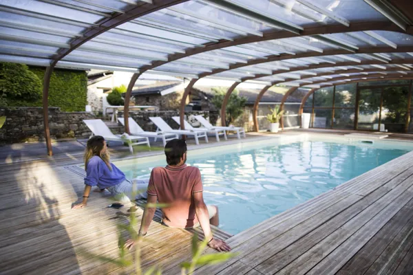 Espace extérieur : piscine chauffée, @Hélène GARDOURY