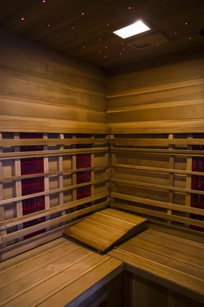 Espace bien-être : sauna infrarouge, @Hélène GARDOURY