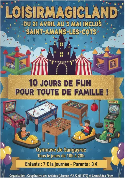 Jeux et structures gonflables