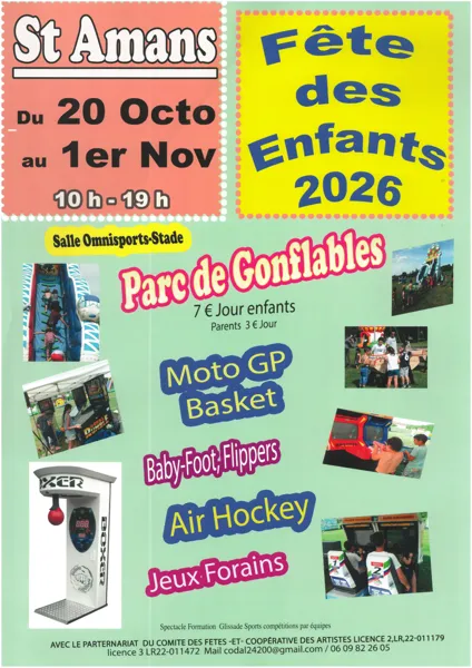 Jeux et structures gonflables