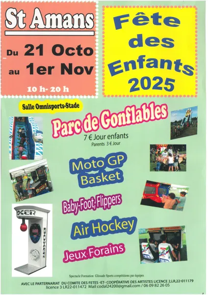 Jeux et structures gonflables