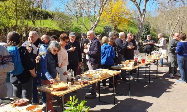 Un buffet campagnard et convivial, vb