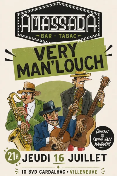 Concert à l'Amassada : man'louch