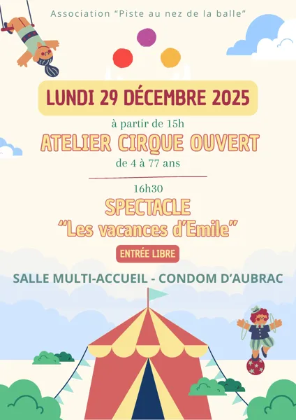 Atelier cirque et spectacle