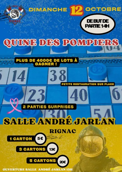 Quine des sapeurs-pompiers