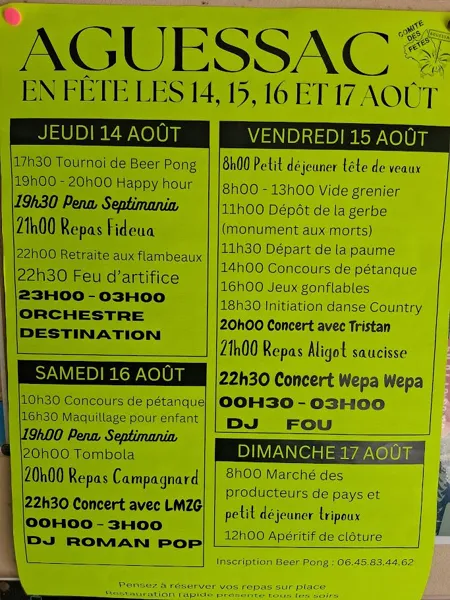 Fête d'Aguessac