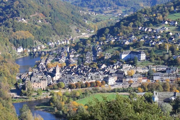 Confluent du Lot et de la Truyère à Entraygues, 