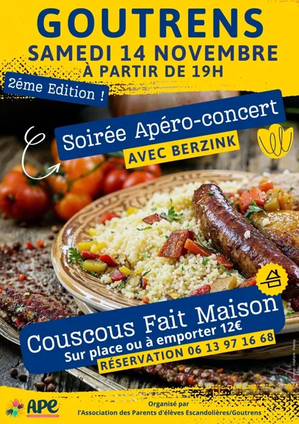 Concert-restauration sur place de l'APE