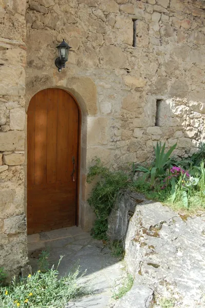 Entrée de la chambre d'hôte de La Casalissa, Caroline Wittwer