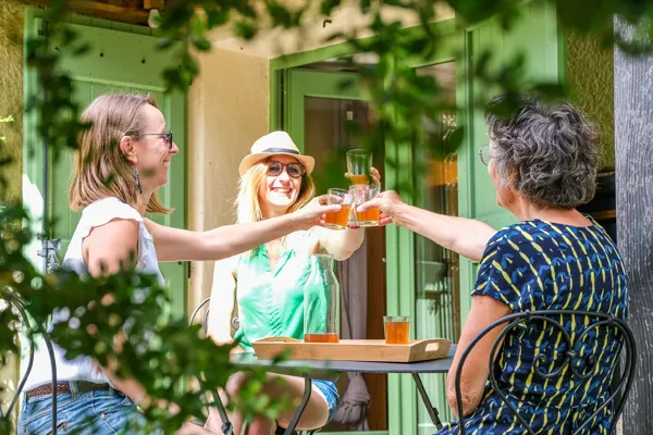 Terrasse chambre Terre